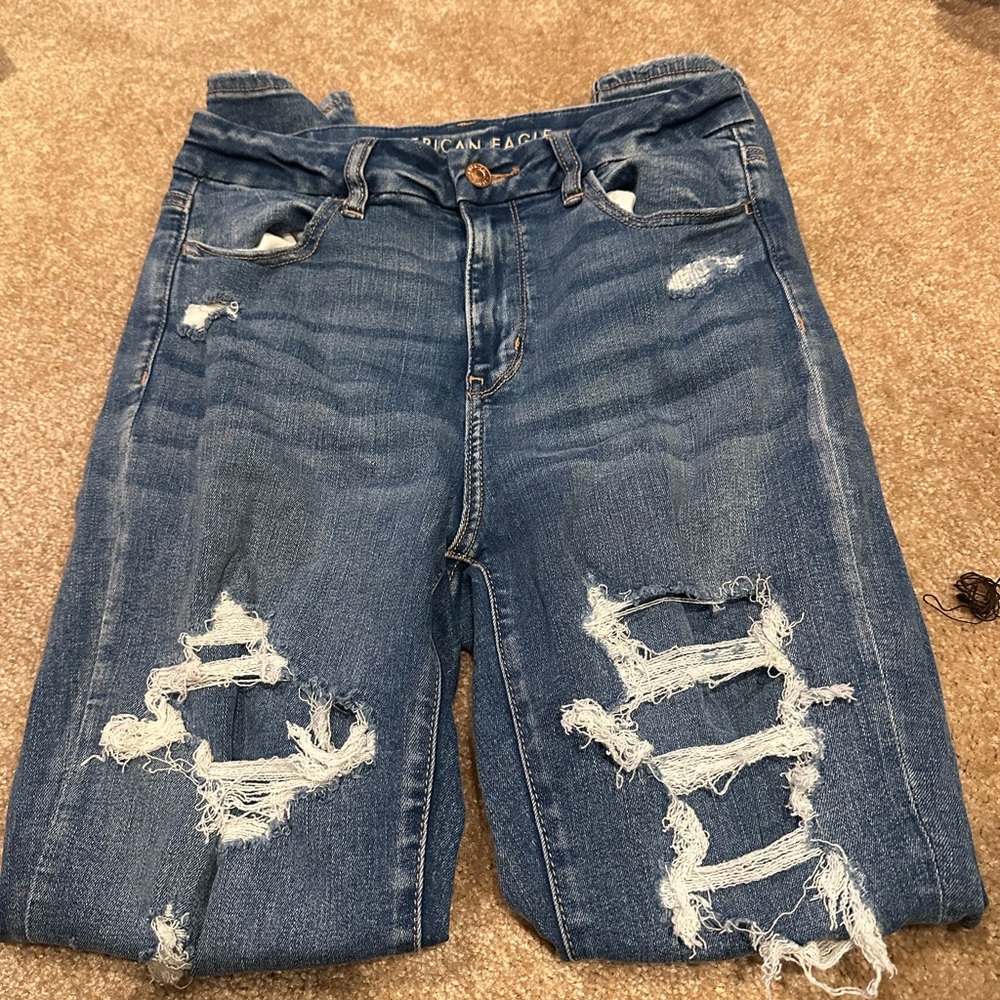 American Eagle Outfitters Blue Boyfriend Jeans
